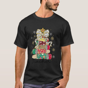 Lehrerin Weihnachtsbaum Pencils Schule Coquette Bo T-Shirt