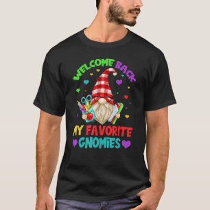 Lehrerin wird Niedlich willkommen zurück zur Schul T-Shirt