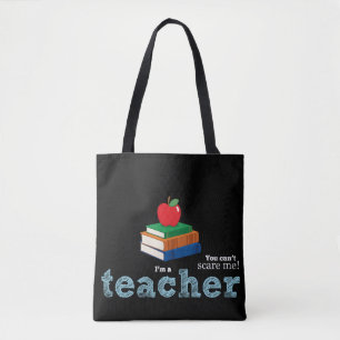 Lehrerin zitiert Typografie Tasche