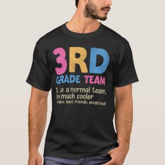 LehrerInnen 3. Klasse Team Noun Definition zurück T-Shirt