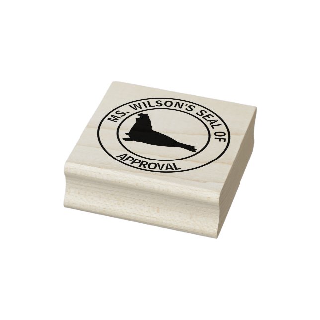 LehrerInnen Elefant Siegel der Zulassung Gummistempel (Stempel)