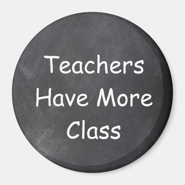 LehrerInnen haben mehr Geschenke für die Gestaltun Magnet (Vorne)