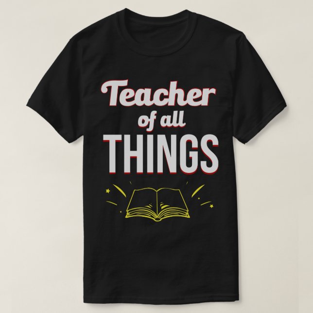 LehrerInnen lehren alles T-Shirt (Design vorne)
