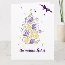 LEHRERINNEN UND LEHRERINNEN - DEUTSCHE KARTE