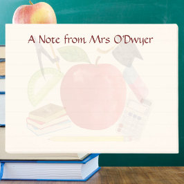 LehrerInnen verweisen auf LehrerInnen-LehrerInnen Post-it Klebezettel