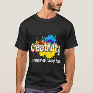 Lehrerjob Niedlich Kreativität Kunst für Männer Fr T-Shirt