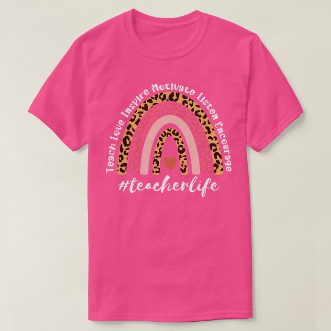 LEHRERLEBEN 8 T-Shirt (Design vorne)