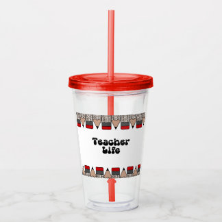 Lehrerleben Acryltrinkbecher