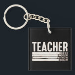 Lehrerleben Zurück zur Schule Schlüsselanhänger<br><div class="desc">Lehrerleben Zurück zur Schule</div>