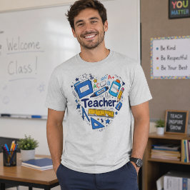 Lehrermaterial für Klassenzimmergestaltung T-Shirt