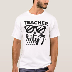 Lehrermodus der Gefärbte Krawatte am letzten Schul T-Shirt