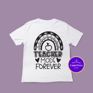Lehrermodus für immer zurück zum T - Shirt in der
