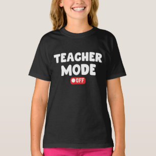 Lehrermodus von Trenddesign , Lustige Sprüche T-Shirt