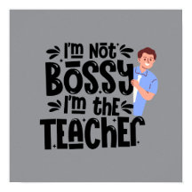 Lehrermotivationszitat Poster Wandkunst