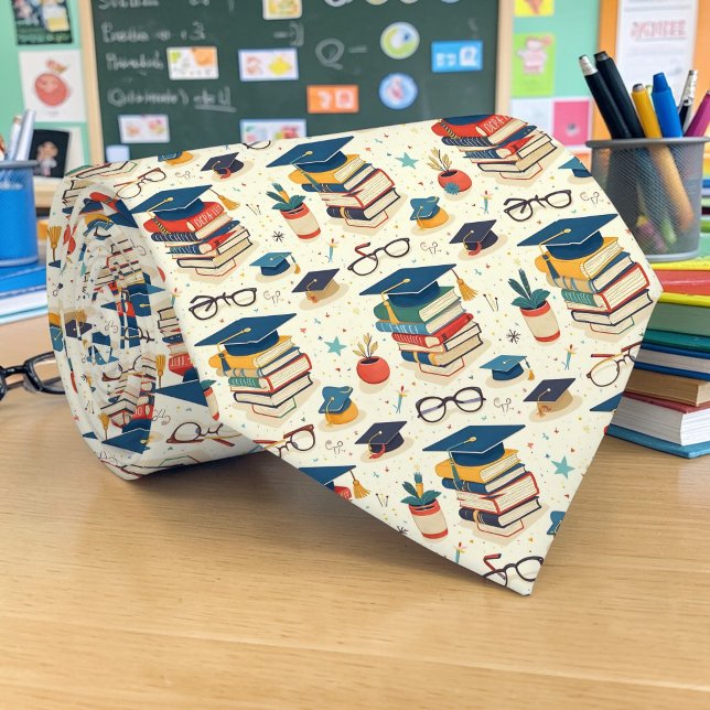 Lehrermuster-Schlips Krawatte (Von Creator hochgeladen)