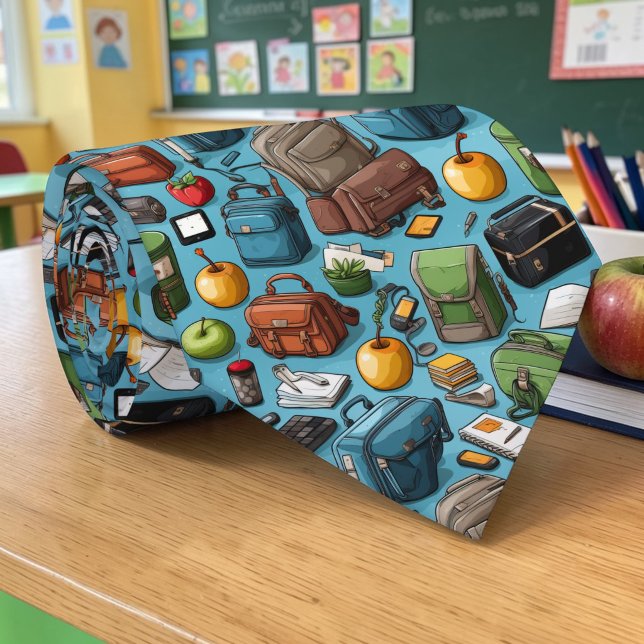 Lehrermuster-Schlips Krawatte (Von Creator hochgeladen)