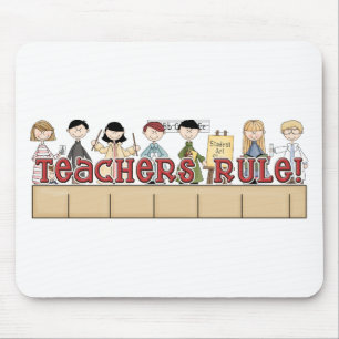 Lehrerregel! Mousepad