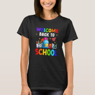 Lehrerschule willkommen zurück zur Schule T-Shirt