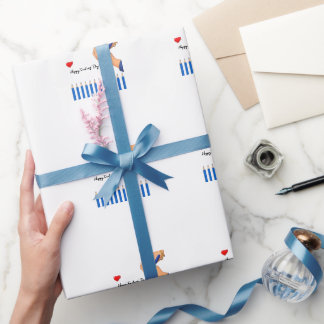 Lehrertag-Dankeschön-Geschenkpapier Geschenkpapier