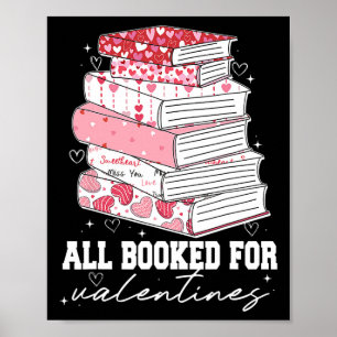Lehrervalentins alle gebucht für Valentinsbuch Poster