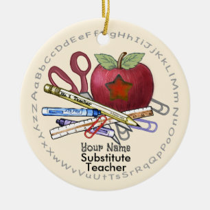 Lehrerverzierung Keramik Ornament