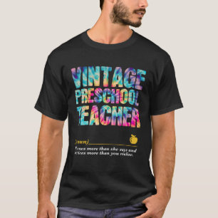Lehrerwertungswoche im Vorschulalter Zurück zur Sc T-Shirt