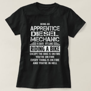 Lehrlings-Diesel-Mechaniker T-Shirt