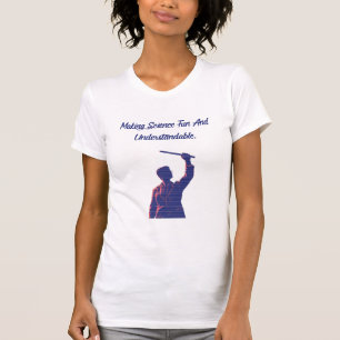 Lehrplan-Design, das Wissenschaft Spaß macht und v T-Shirt