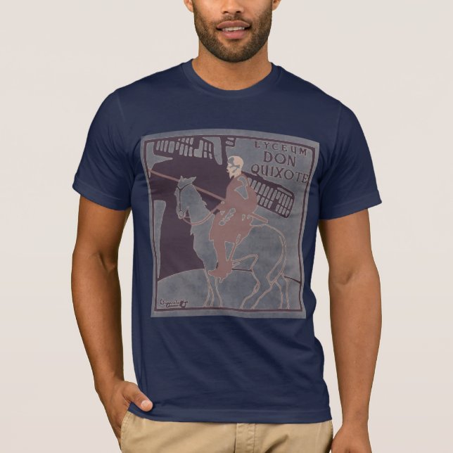 Lehrsaal-Don Q inv Marine T-Shirt (Vorderseite)