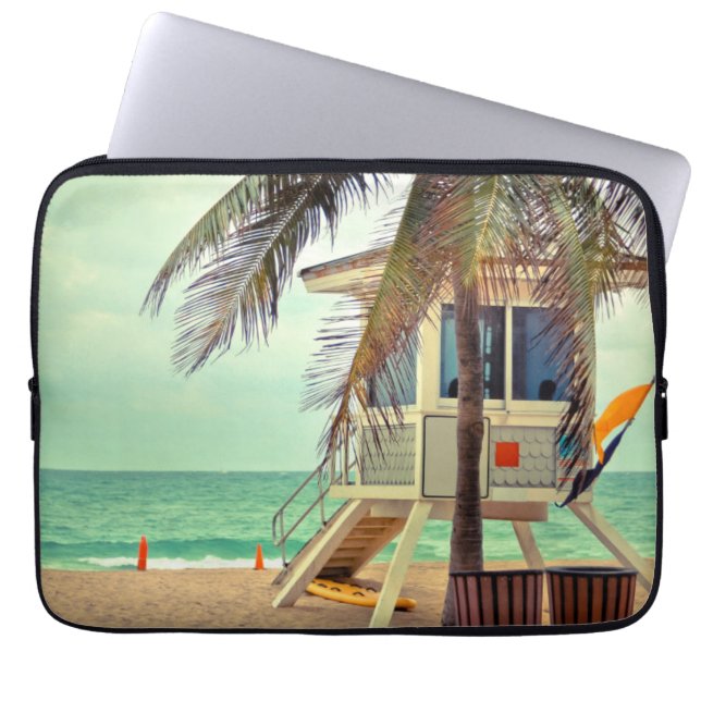 Leibwächter-Station |Florida Laptopschutzhülle (Vorderseite)