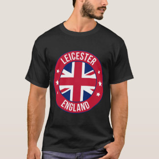 Leicester, England Stadt T-Shirt | Reise & Heimat