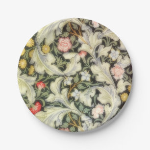 Leicester Vintag Floral Pattern Pappteller