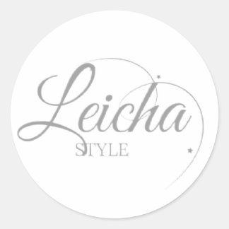 LEICHA STYLE RUNDER AUFKLEBER