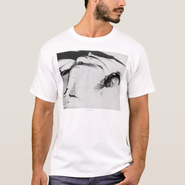 Leiche geächteter Jesse James Fotografie T-Shirt (Vorderseite)