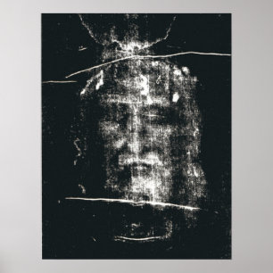Leichentuch von Turin, negativ Poster