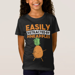 Leicht abgelenkt durch Ananas Funny Dabbing Dab F T-Shirt