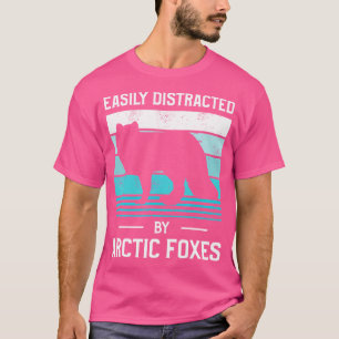 Leicht abgelenkt durch arktische Füchse Weißfuchs T-Shirt