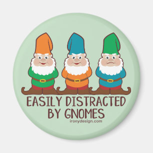 Leicht abgelenkt durch Gnomes Magnet