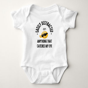 Leicht abgelenkt von allem, was mein Auge fängt Baby Strampler