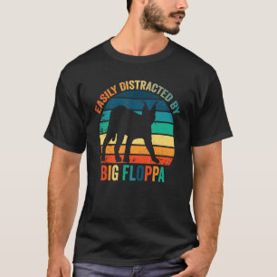 Leicht abgelenkt von Big Floppa Big Meme Caracal C T-Shirt