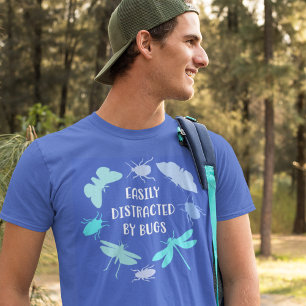 Leicht abgelenkt von Bugs Nature Lover Wiker T-Shirt