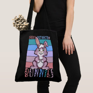 Leicht abgelenkt von Bunnies Niedlicher Lover Tasche