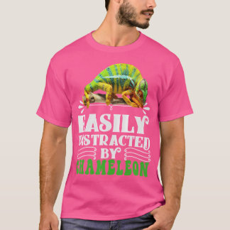 Leicht abgelenkt von Chameleon T-Shirt