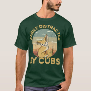 Leicht abgelenkt von Fennec-Gegnern, die für einen T-Shirt