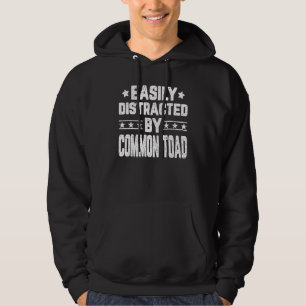 Leicht abgelenkt von Fröschen Hoodie