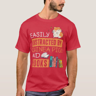 Leicht abgelenkt von Guinea Schweine Funny Cavy Ei T-Shirt