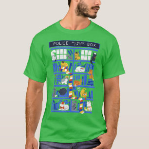 Leicht abgelenkt von Katzen und Büchern Cat & Book T-Shirt