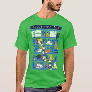 Leicht abgelenkt von Katzen und Büchern Cat & Book T-Shirt