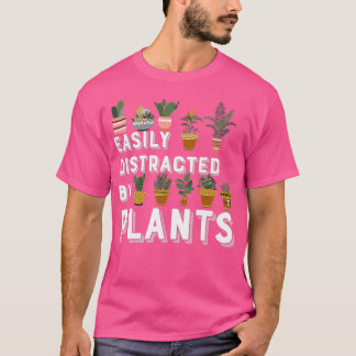 Leicht abgelenkt von Pflanze Gärtner Männer T-Shirt