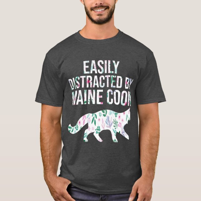 leicht ablenkbar T-Shirt (Vorderseite)